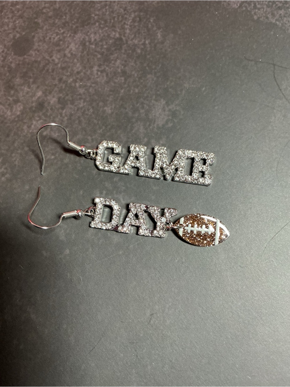 Rhinestone Game Day Earrings